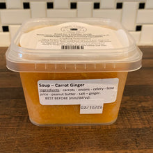 Load image into Gallery viewer, Creamy Carrot Ginger Soup (Single Serve)
