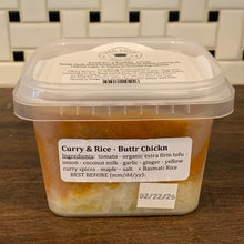 Load image into Gallery viewer, Butt'r Chick'n Curry & Rice (Single Serve)