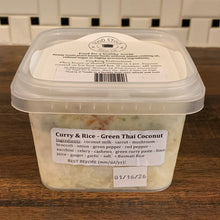 Load image into Gallery viewer, Green Thai Coconut Curry & Rice (Single Serve)