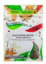 Load image into Gallery viewer, Organic Black Pepper Ground