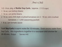 Load image into Gallery viewer, Soy Curls (125g)