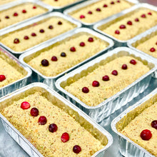 Load image into Gallery viewer, Chickpea Loaf with Cranberry Cream Filling