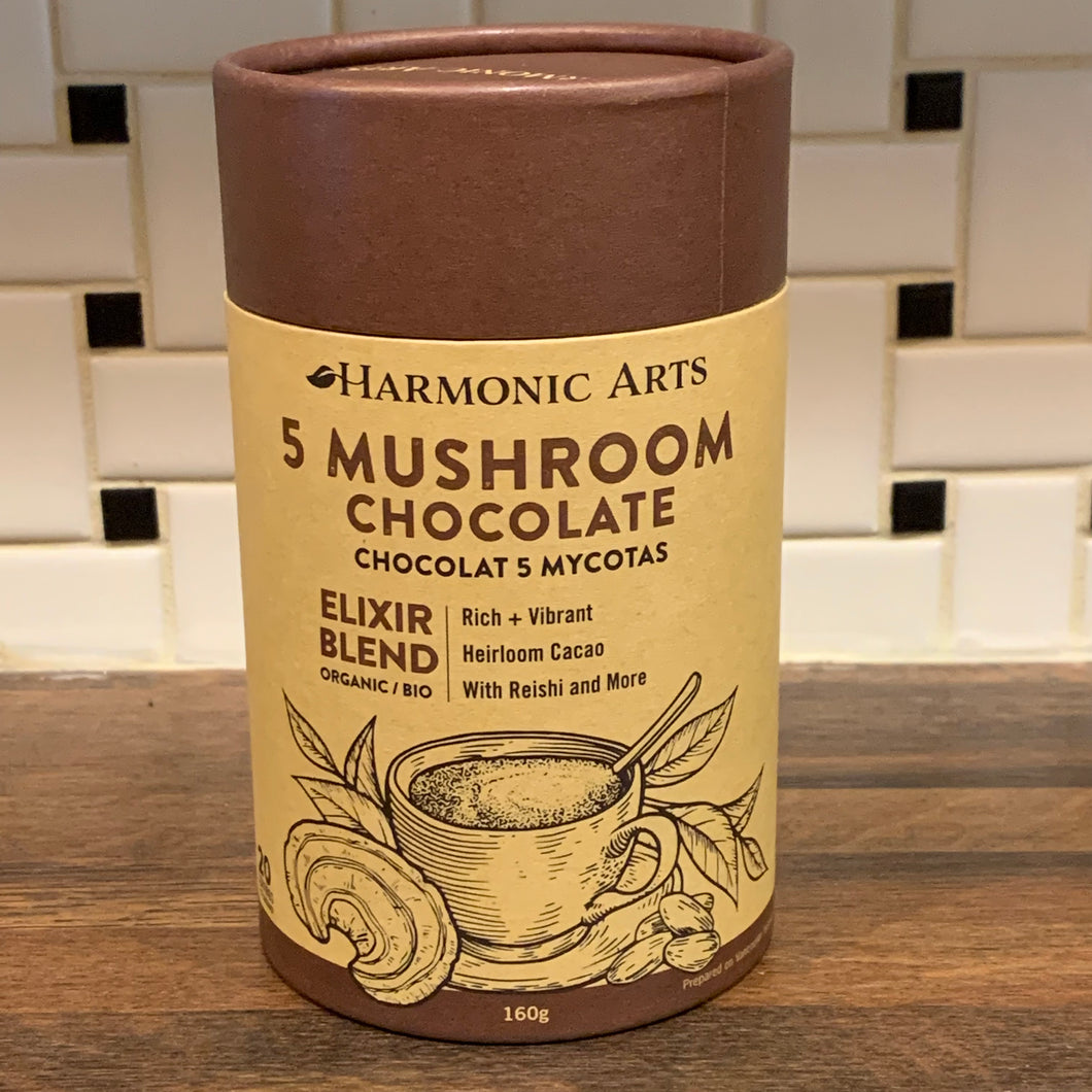 5 Mushroom Chocolate Elixir Blend (160g)