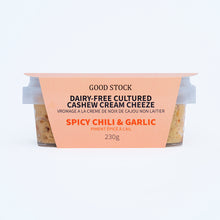 Load image into Gallery viewer, Spicy Chili &amp; Garlic Cashew Cream Cheese (230g)

