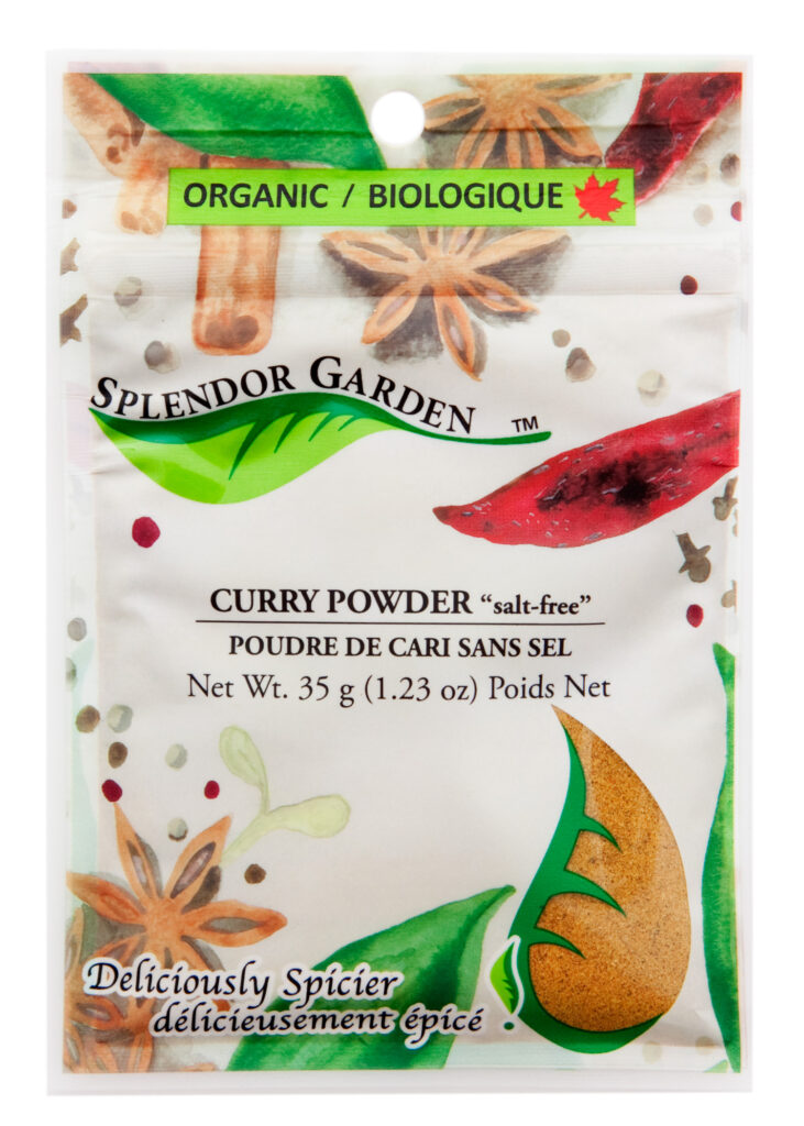 Organic Curry Powder 'salt free'