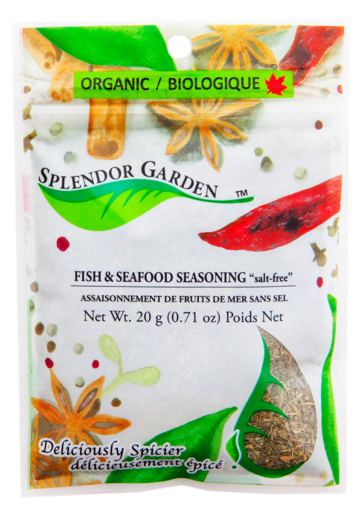 Organic Fish & Seafood Seasoning 'salt free'