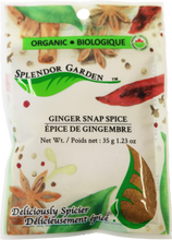 Load image into Gallery viewer, Organic Ginger Snap Spice
