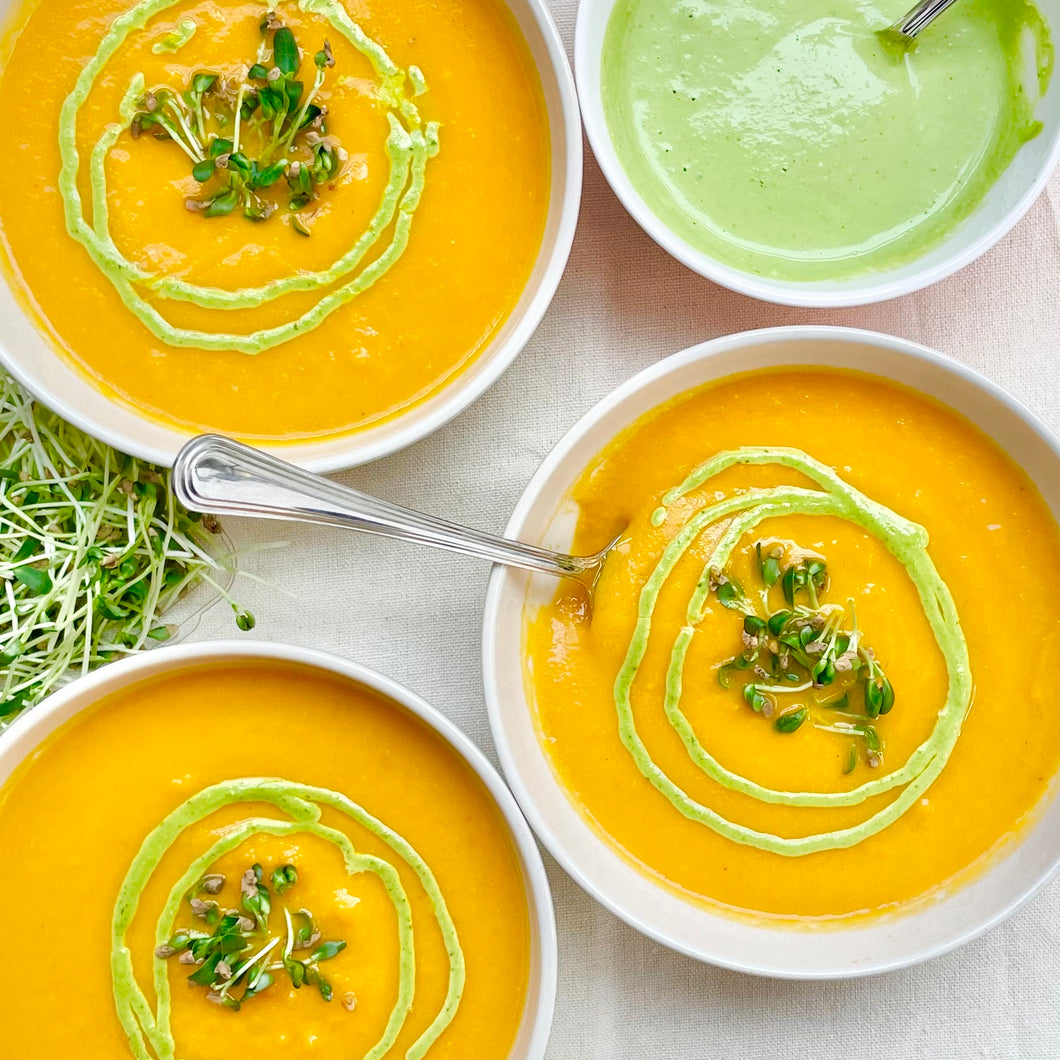 Creamy Carrot Ginger Soup