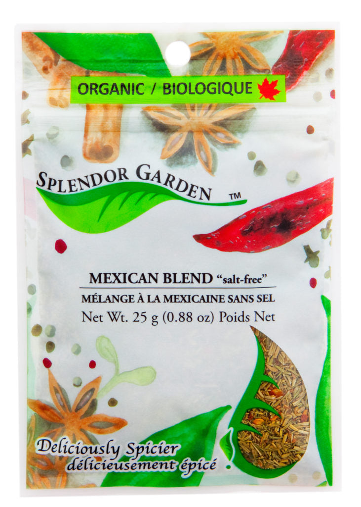 Organic Mexican Blend 'salt free'
