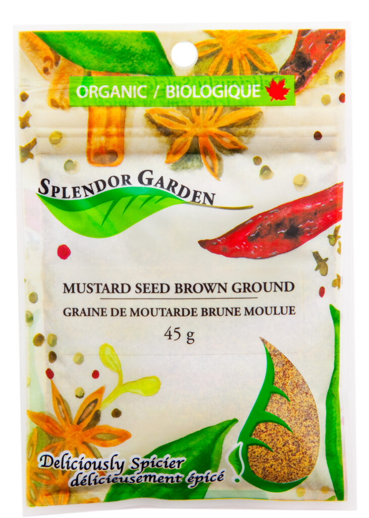 Organic Mustard Seed Brown Ground