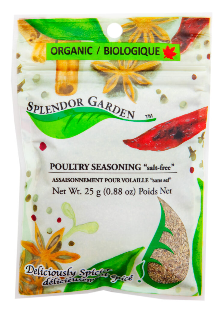 Organic Poultry Seasoning 'salt free'